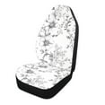 thumbnail image 4 of ALAZA Vintage Bloom Flower Car Seat Covers 2 PCs Universal Auto Front Seats Interior Protector, 4 of 7