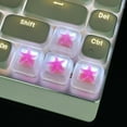 thumbnail image 4 of RUISINERY Starfishs Drop Glues Oceans Styles Resin Keycap Mechanical Keyboards Backlit Shines Through Keycap for Gamings Keyboards, 4 of 7