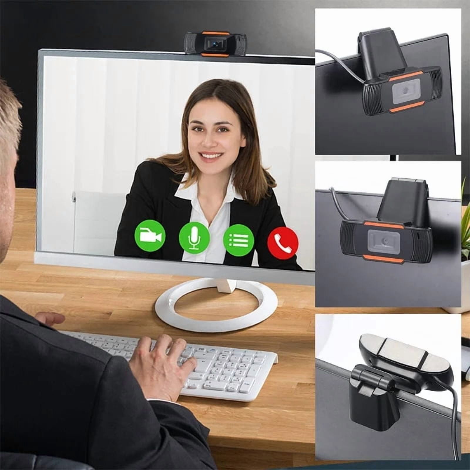 Mini Webcam 480/720/1080P HD USB Web Camera With Microphone For PC Computer Desktop Gamer Webcast Video Call Conference Work