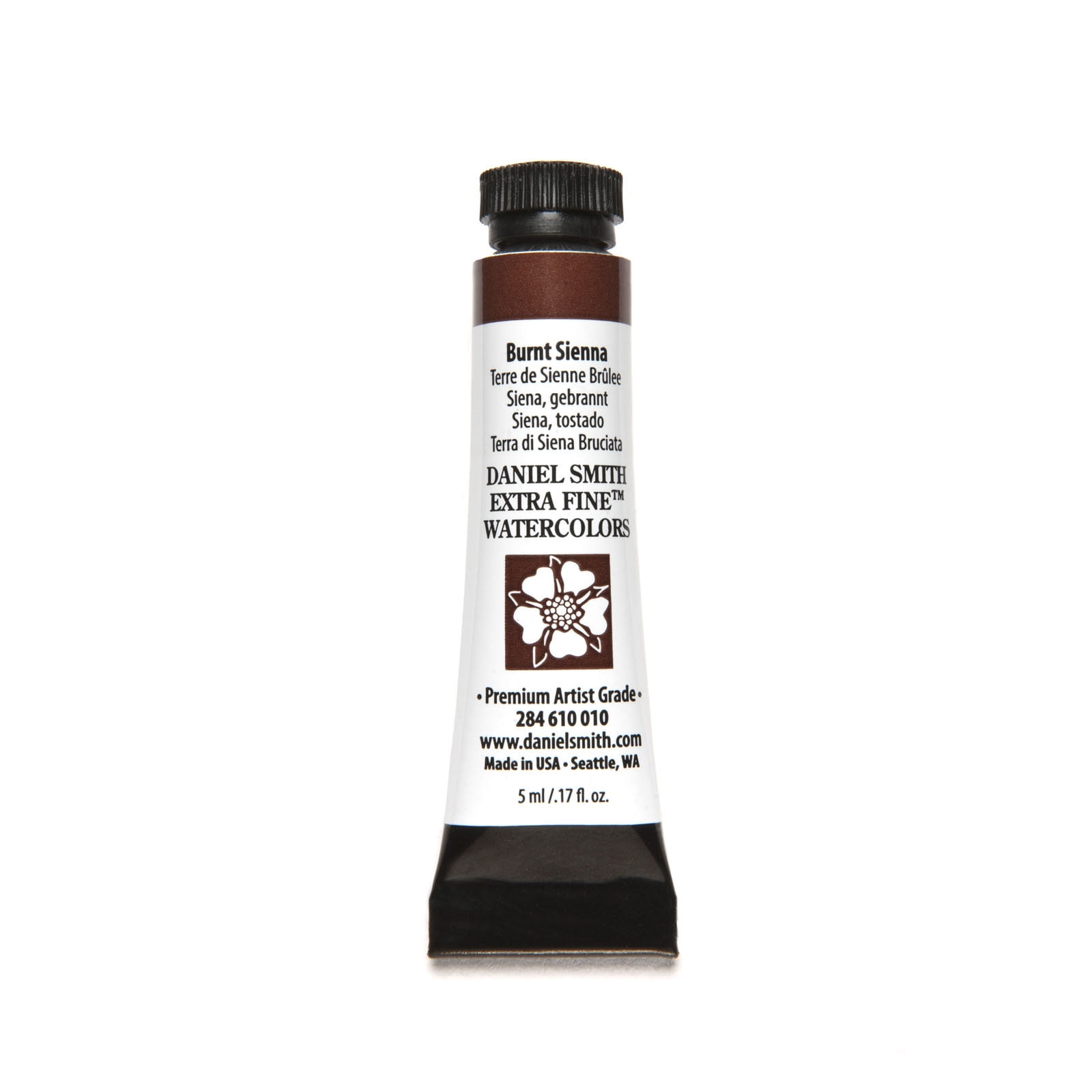 Daniel Smith Extra Fine Watercolor, 5 ml, Burnt Sienna
