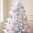thumbnail image 4 of Neoargh 80 Pack Christmas Balls Ornaments, Macaron Shatterproof Christmas Ornaments Set, Xmas Seasonal Cute Hanging Pendants Gift Package for Tree Party Holiday Indoor Decor, 4 of 6