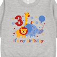 thumbnail image 3 of Inktastic Safari 3rd Birthday Toddler Sweatshirt, 3 of 4