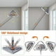 thumbnail image 5 of 1Set Wall Mop\nwith Long Handle 360° Rotating\nTriangle Microfiber Wall Cleaning Mop, 5 of 5