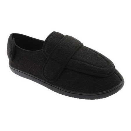 Men's Foamtreads Physician Slipper - Charcoal Color - Rubber