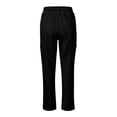 thumbnail image 4 of Quick-Drying Scrub Pants for Women — Classic Fit, Straight Leg, 4 Pockets, Yoga Waistband, Anti-Wrinkle Black L, 4 of 4