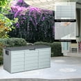 thumbnail image 2 of Ktaxon Coffre de Terrasse 75gal pour Rangement de Jardin - Résine, 2 of 6