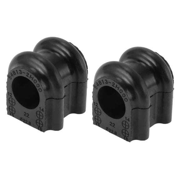 No.K200904/545181G100 Front Left Front Right Stabilizer Sway Bar Bushing Kit for HYUNDAI ACCENT 2007-2011 Rubber Suspension Kit Black 2 Pcs