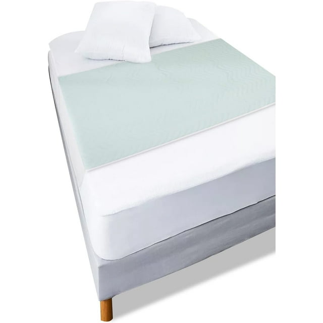 GFDYREE - Mattress Protector for Bed Wetting 5 Layers (x1 Unit, Single Bed), Absorbent Pads for Bed, Incontinence Bed Pads Washable, Bed Wetting Pads Adults - Made in Europe
