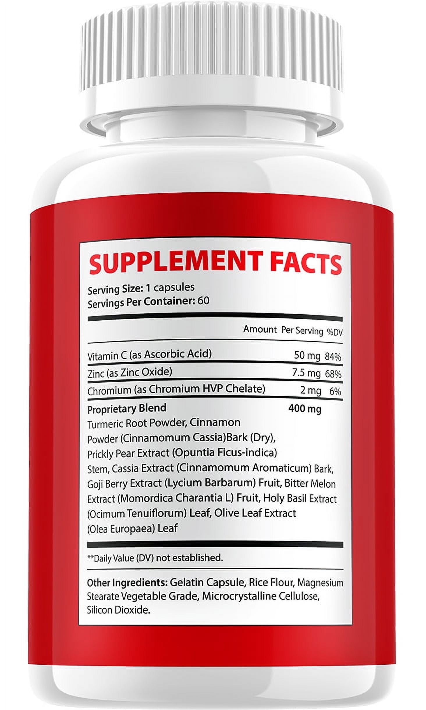 Glucocyn Capsules – Glucosyn, All Natural Glycogen Support, 3 Pack, 180 Capsules