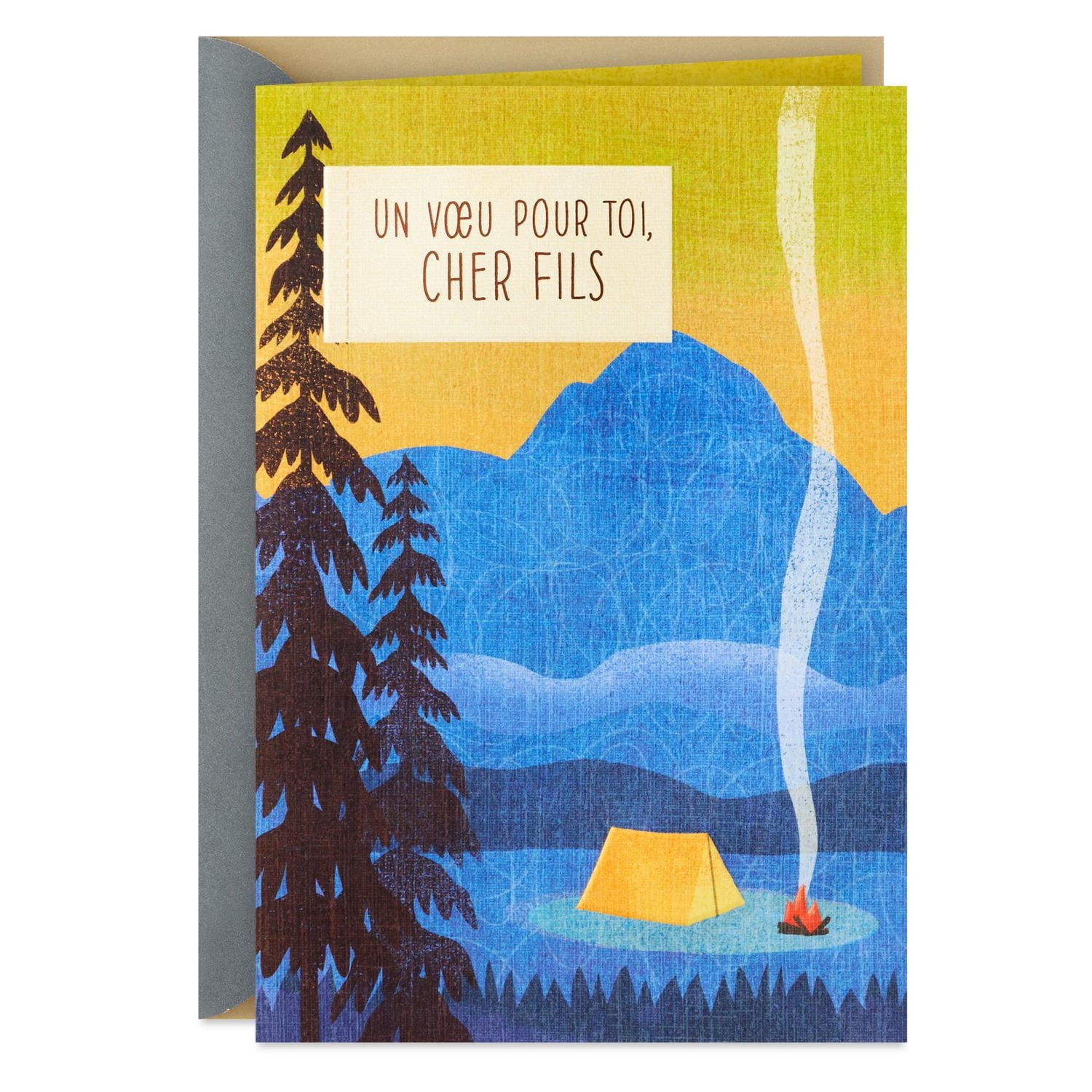 Carte Anniversaire Tirets Gâteau D'Anniversaire