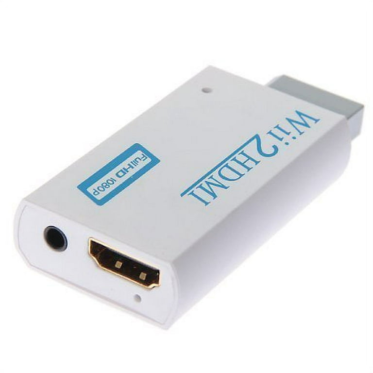 Wii to HDMI 720P / 1080P HD Output Upscaling Converter - Supports All Wii  Display Modes, HDMI Upscale to 720p or 1080p Output 