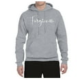 thumbnail image 2 of Inspiring Christian Quote Forgive Inspirational/Christian Unisex Graphic Hoodie Sweatshirt, Heather Grey, Medium, 2 of 3