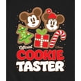 thumbnail image 3 of Disney - Official Cookie Taster Mickey And Minnie - Men's Crew Fleece Sweatshirt Sweatshirt, 3 of 5