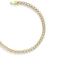 thumbnail image 2 of Pulsera Tennis Pearich en Oro Laminado 14K con Circonia Cúbica, 2 of 8