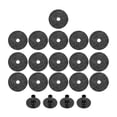 thumbnail image 2 of Cymbal Replacement Accessories, Collision Prevention Drum Felts Pad Protective Long Service Life  For Drums Kit, 2 of 8