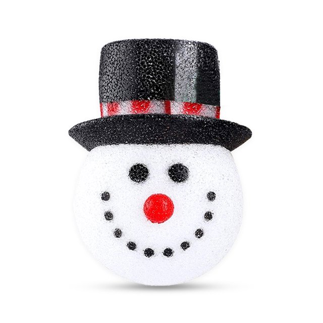Bearachild Muñeco de nieve Pantalla Santa Claus Porche Luz Cubierta Decoración Hogar Pasillo Lámpara de pared Lámpara colgante-Chimenea Festival Kits de decoración para fiestas Muñeco de nieve Bearachild HA010299-02