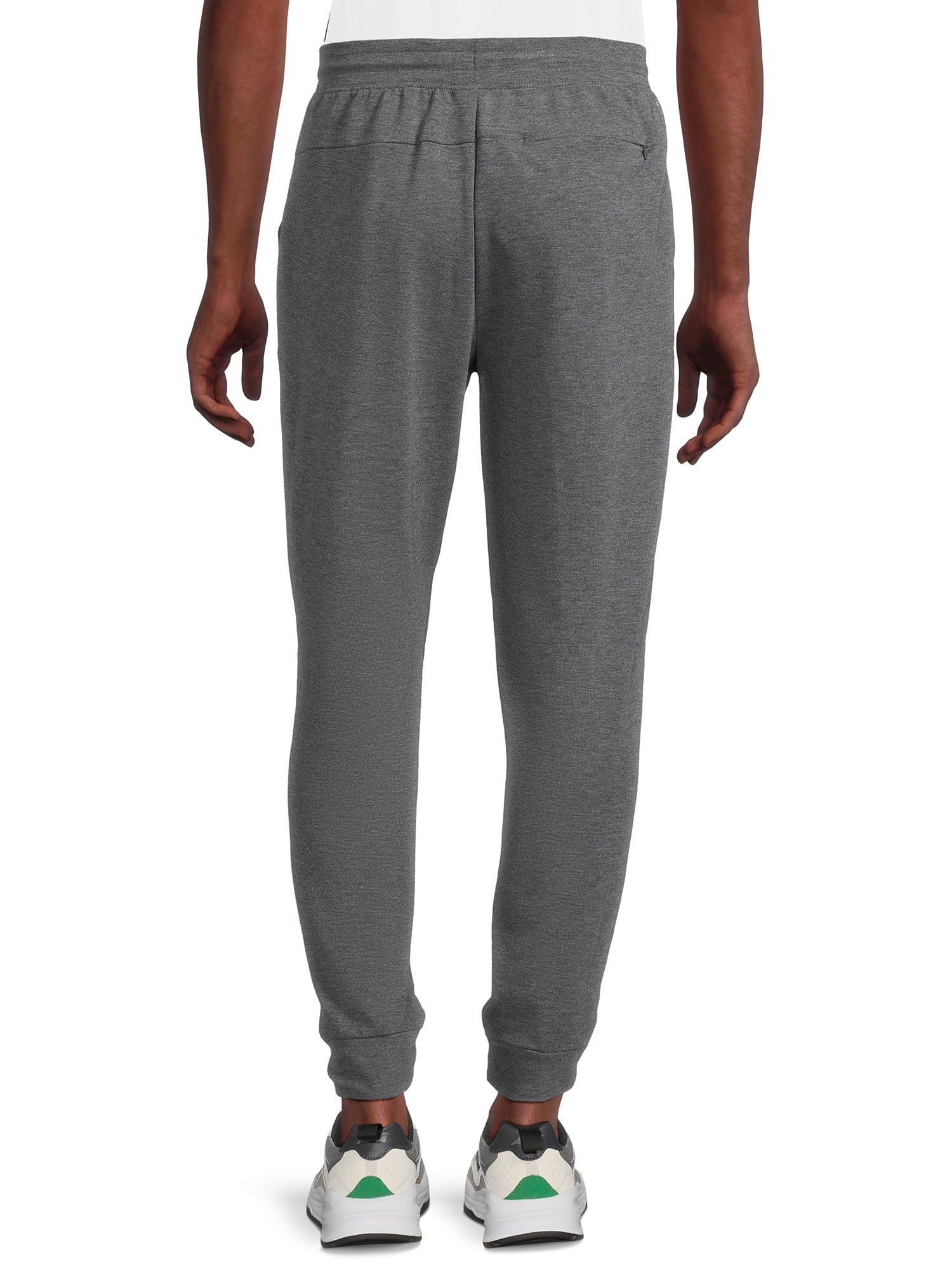 Athletic Works Men s and Big Men s Knit Joggers 2 Pack Sizes S