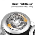 thumbnail image 4 of Philips Norelco Series 9000 Replacement Shaver Head, Model SH98. Features Metal Wheel Buckle and Upgraded DualLayer Precision Blades, Silver., 4 of 5
