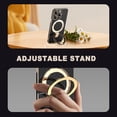 thumbnail image 4 of Case For IPhone 16/16 Plus/16 Pro/16 Pro Max, Ring Holder Wireless Charging Cover Magnetic Protective Lens Slim Case Not Yellowing Drop-proof Shell, 4 of 8