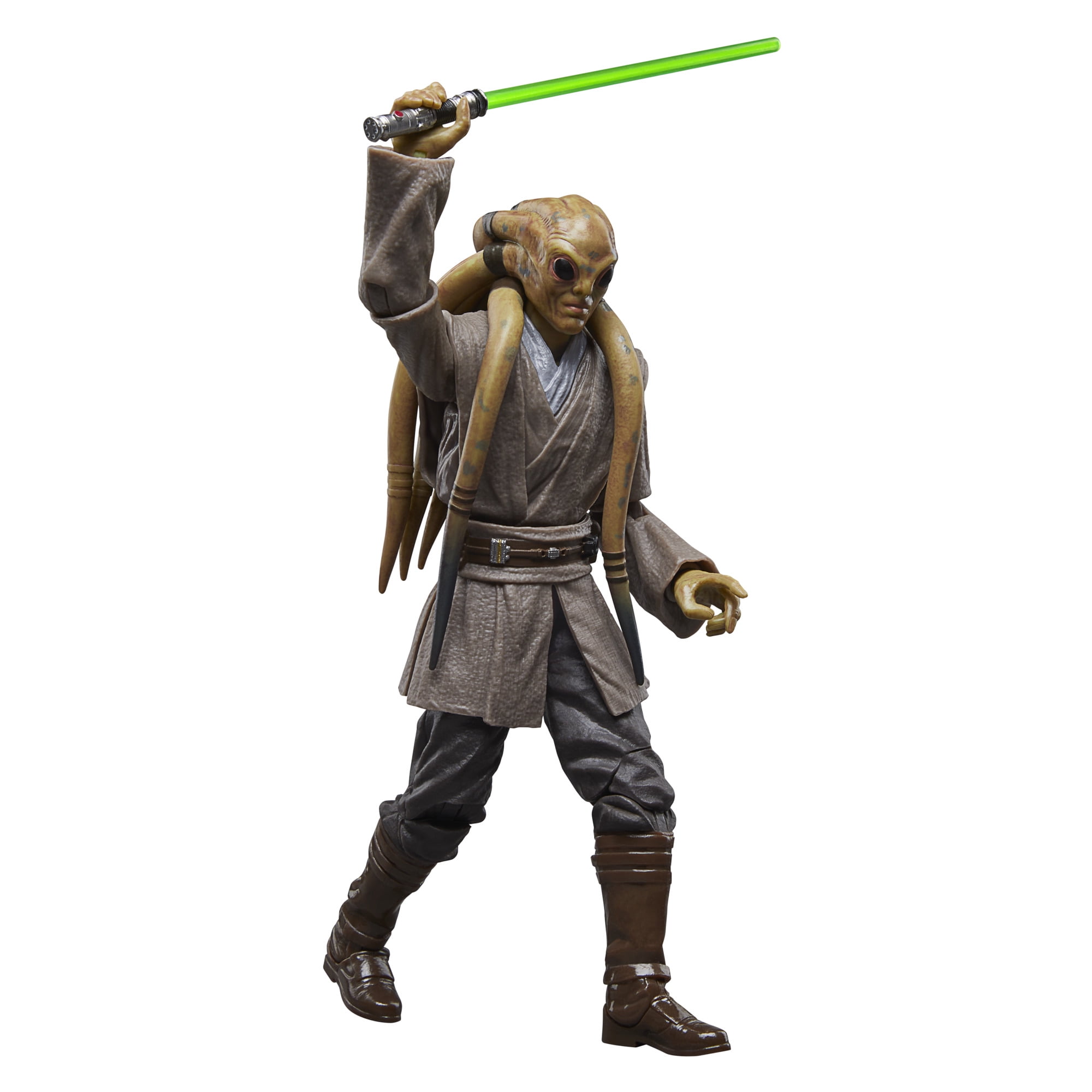Star Wars The Black Series Kit Fisto, Star Wars: Revenge of the Sith Action Figure (6”), Only At Walmart