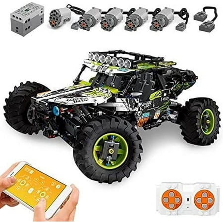 General Jim’s Toys & Bricks Tough Green Hound RC Buggy Off-Road Building Blocks Set – 1890 Pieces General Jim’s Toys & Bricks Tough Green Hound RC Buggy Off-Road Building Blocks Set – 1890 Pieces