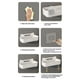 thumbnail image 4 of Cesta Organizadora de Ducha de Plástico Sin Taladros, Estante de Almacenamiento de Pared para Cocina y Baño, Soporte para Cepillos de Dientes con Diseño Que Ahorra Espacio., 4 of 7