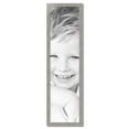 thumbnail image 2 of ArtToFrames 13" x 50" Classic Silver Picture Frame, 13x50 inch Silver Wood Poster Frame (WOM-4926), 2 of 7