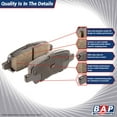 thumbnail image 3 of For Lincoln Aviator 2003 2004 2005 Rear Brake Pads - BuyAutoParts, 3 of 5