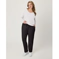 thumbnail image 5 of Hanes Women's French Terry Pants with Pockets, 31" Black M, 5 of 5
