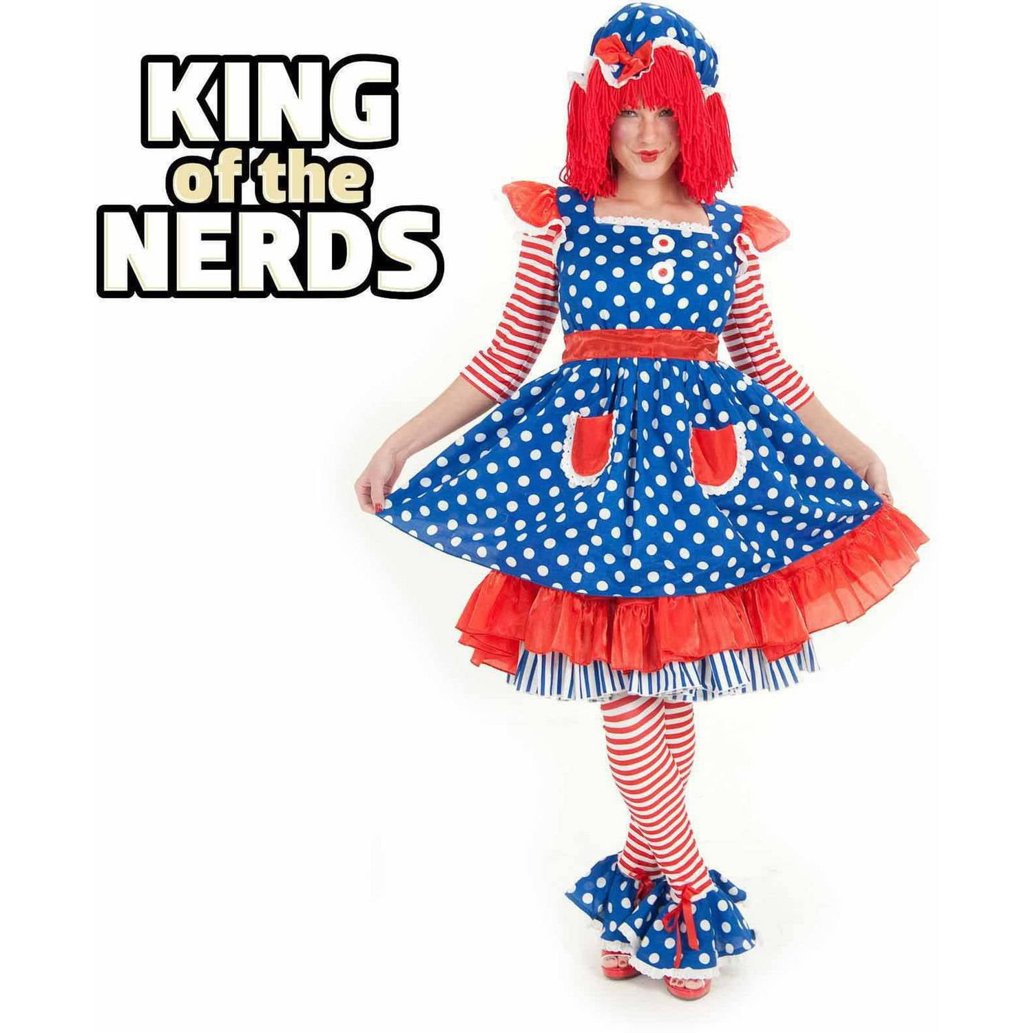 Raggedy Ann Deluxe Women's Adult Halloween Costume