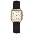 thumbnail image 2 of Resicozy Watches for Women, Square Women's Leather Watch with Elegant Stylish Dial Design, Daily Watch, Quartz Dress Watch - Gifts for Her Black, 2 of 2