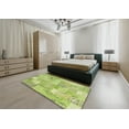 thumbnail image 5 of Ahgly Company Machine Washable Indoor Rectangle Contemporary Pistachio Green Area Rugs, 6' x 9', 5 of 7