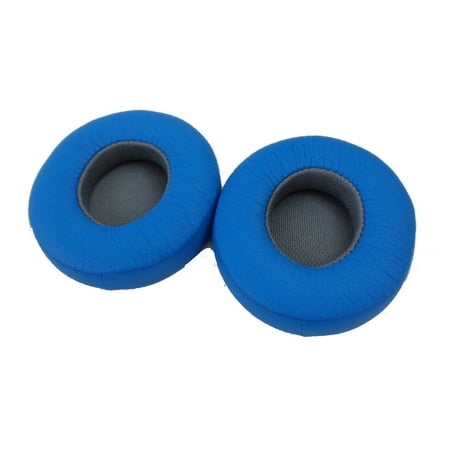 Solo 2 / 3 Wired / Wireless Beats Earpads Cover Cushion Ear Pads (FLASH BLUE)