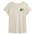 thumbnail image 2 of Jurassic World - Giants Grid - Juniors Oversized Graphic T-Shirt, 2 of 4