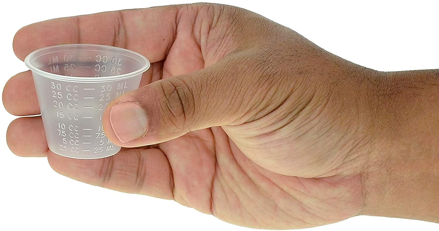 2 oz./60cc Non-Sterile Premium Medicine Cups with mL & oz