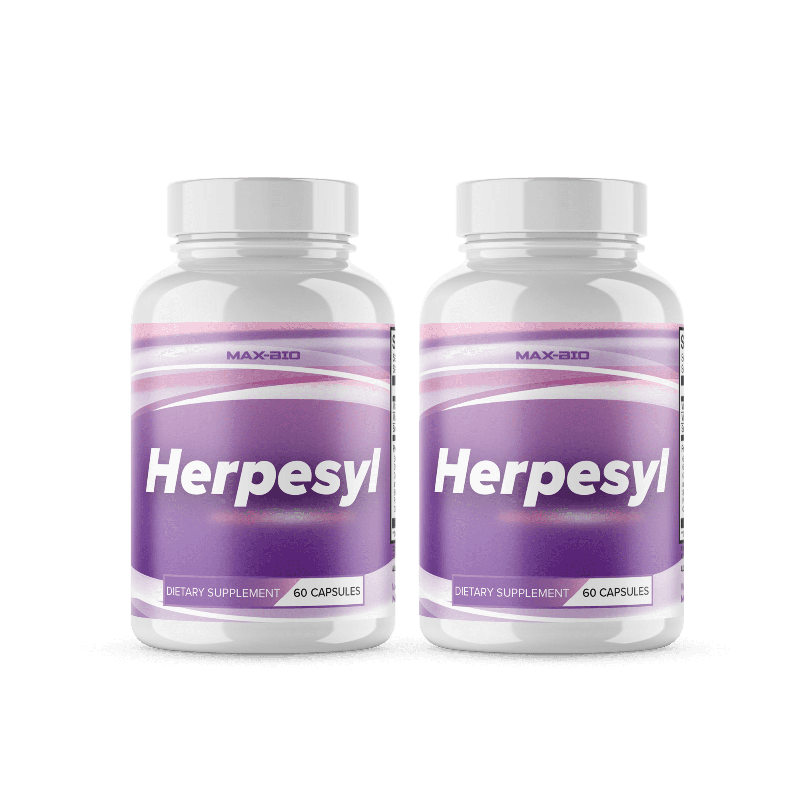 Herpesyl Premium Herpes Supplement Treatment 60 Capsules ( Pack of 2