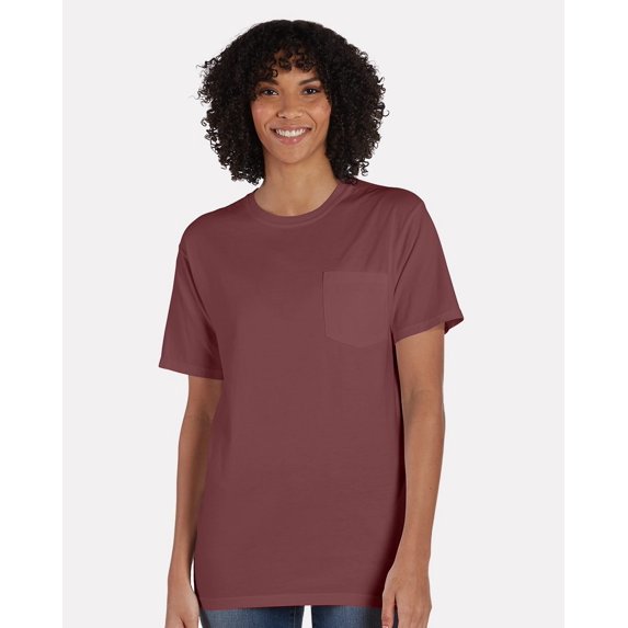 ComfortWash by Hanes Garment Dyed Pocket T-Shirt Size up to 3XL