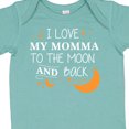 thumbnail image 4 of Inktastic I Love My Momma to the Moon and Back Boys or Girls Baby Bodysuit, 4 of 5