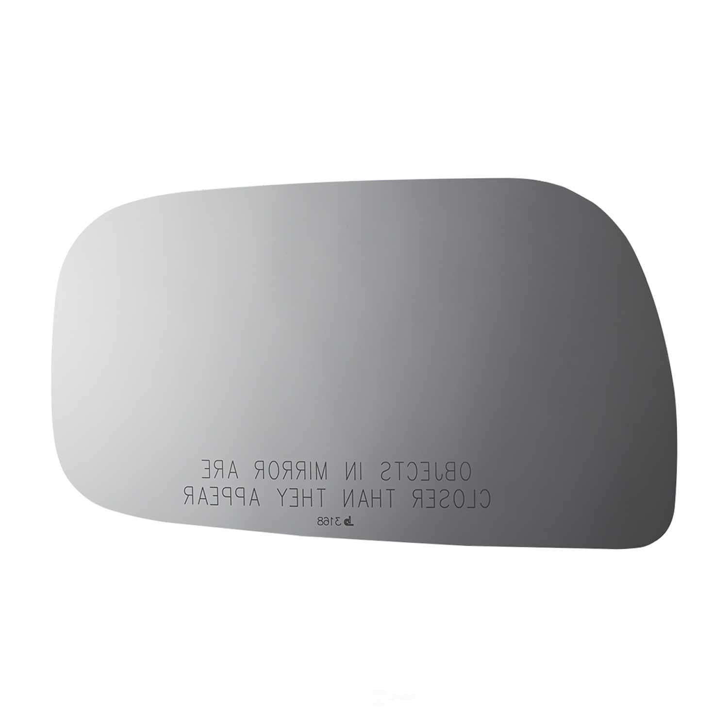 Burco Side View Mirror Replacement Glass - Clear Glass - 3168