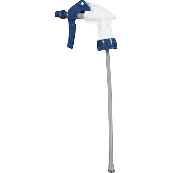Lexon Universal Heavy Duty General Purpose Trigger Sprayer White Blue 28/400 Neck Bottles Case of 400