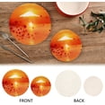 thumbnail image 4 of SKYSONIC Mount Fuji Autumn View Pot Holders Trivets, 2 Pcs Heat Resistant Trivets,Red Maple Foliage Cotton Thread Weave Mats for Hot Pads Pans Pot Bowl Teapot for Kitchen Decor, 4 of 7
