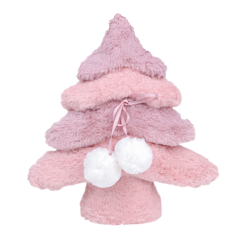 NUOLUX Plush Christmas Tree Artificial Ornament Tabletop Adornment Gift