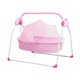 thumbnail image 3 of Columpio eléctrico para bebé con función de temporizador, 6 melodías y 5 velocidades de balanceo. rosa, 3 of 9