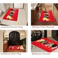 thumbnail image 6 of JML Outdoor Mat Non Slip Doormat 20"x32" Front Door Mat Outside Absorbent Rubber Mat Entryway Rug Floor Mat,Red Farm Chicken & Christmas, 6 of 8