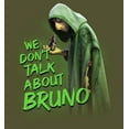 thumbnail image 2 of Junior's Encanto We Don't Talk About Bruno Green Text  Racerback Tank Top Military Green X Large, 2 of 4