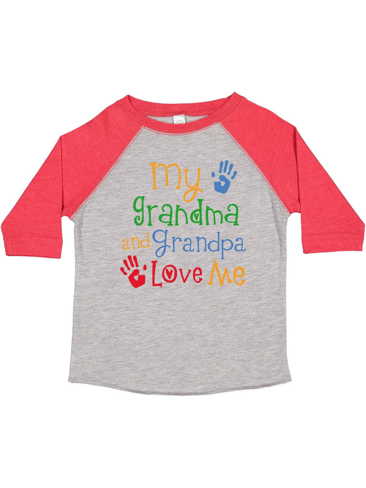I love my Grandma & Grandpa toddler shirt kids grandparents tee shirt 