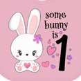 thumbnail image 4 of Inktastic Somebunny is One First Birthday Bunny Boys or Girls Baby Bib, 4 of 4