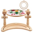 thumbnail image 1 of Soporte de aro para bordar ZOCONE multifuncional de madera de haya, 1 of 6
