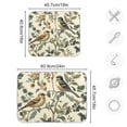 thumbnail image 5 of Yayeee Dish Drying Mat for Kitchen Counter Ultra Absorbent Easy Clean Pad 18x16", Green Birds, 5 of 7