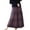 Purple, variant on Wancir Womens Plaid Skirt Elastic Waist A-Line Victorian Tartan Maxi Skirts